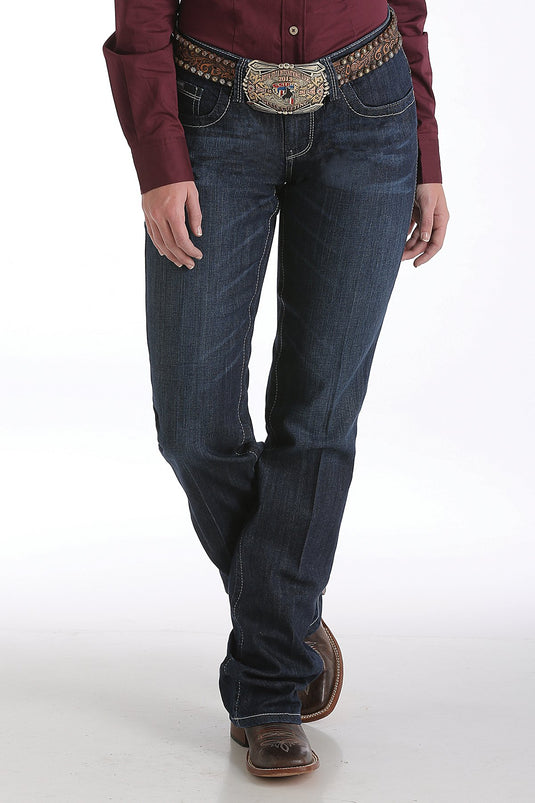 Cinch Ada Relaxed Fit Denim Jean - Dark Stonewash