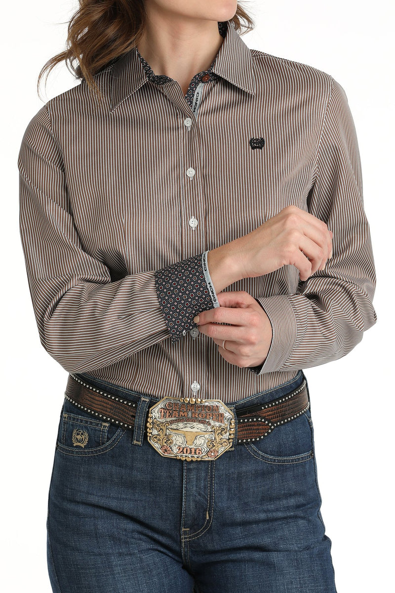 Load image into Gallery viewer, Cinch Womens TENCEL Long Sleeve Shirt - Indigo
