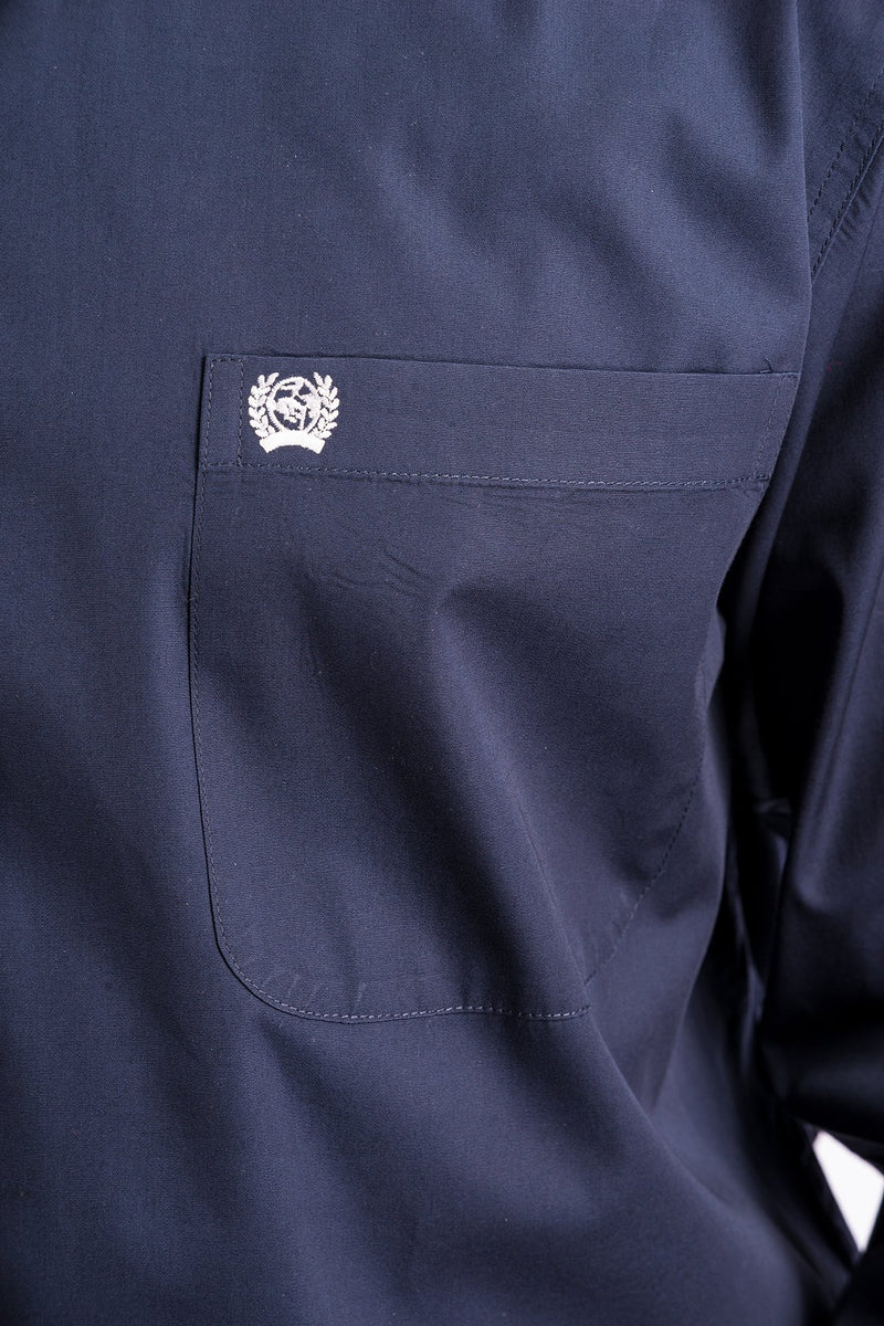 Load image into Gallery viewer, Cinch Mens Long Sleeve Solid Shirt - Navy
