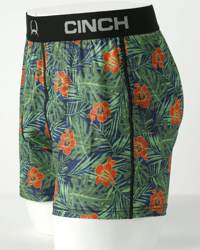 Load image into Gallery viewer, Cinch Mens ARENAFLEX 5" Loose Fit Boxer Brief - Hawaiian
