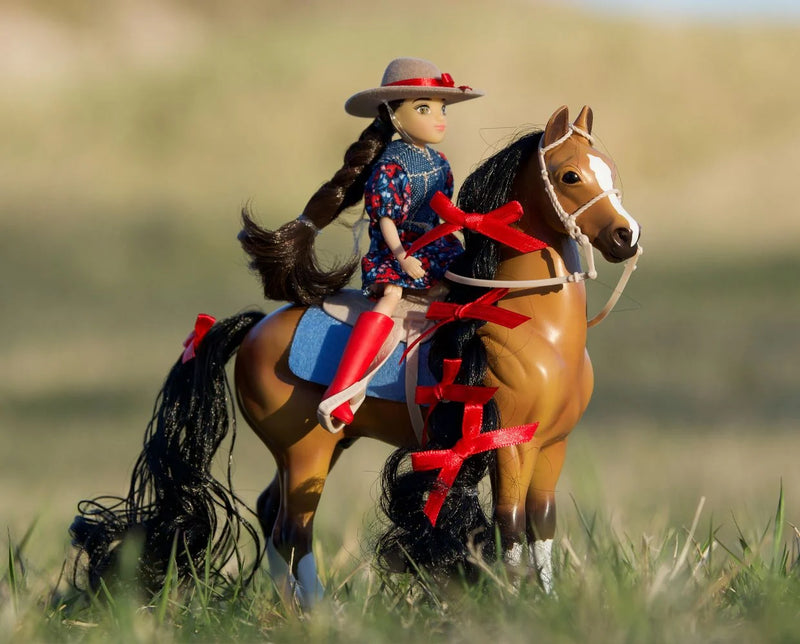 Load image into Gallery viewer, Breyer Western Horse &amp; Rider Set - Nora &amp; Boots
