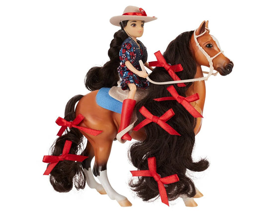 Breyer Western Horse & Rider Set - Nora & Boots