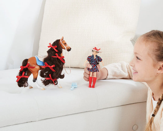 Breyer Western Horse & Rider Set - Nora & Boots