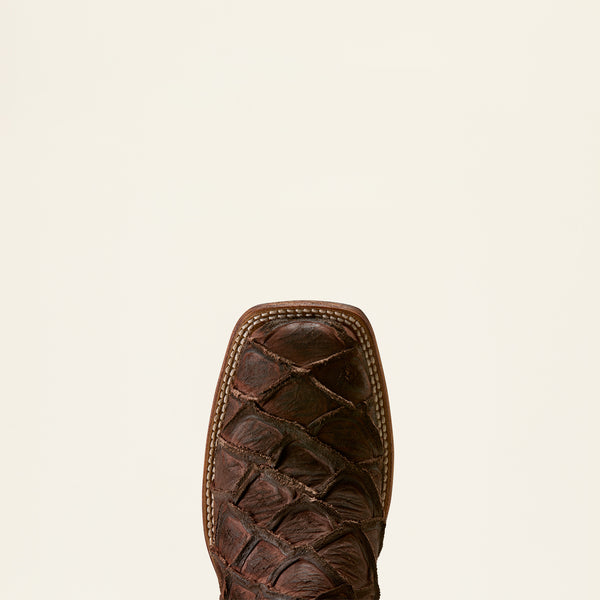 Load image into Gallery viewer, Ariat 11" Riverside Wide Square Toe Boot - Chocolate Bass Print
