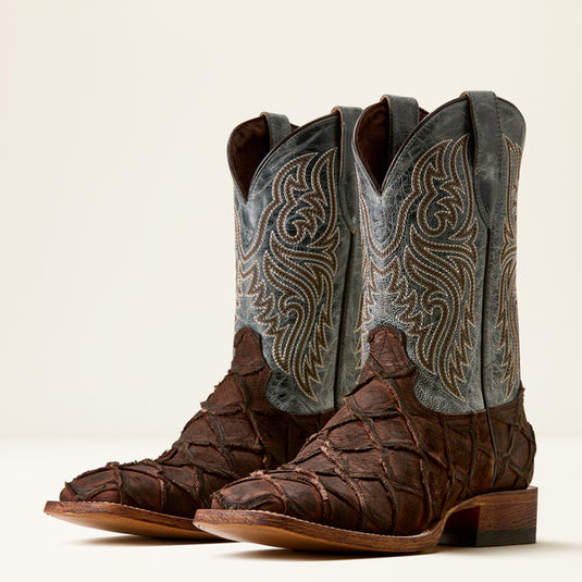 Ariat 11" Riverside Wide Square Toe Boot - Chocolate Bass Print