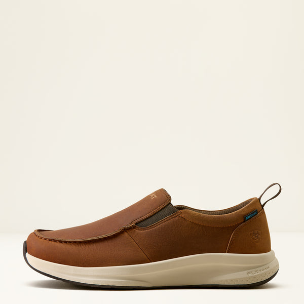 Load image into Gallery viewer, Ariat Men's Buckeye Slip On Waterproof Shoe - Tan Bark
