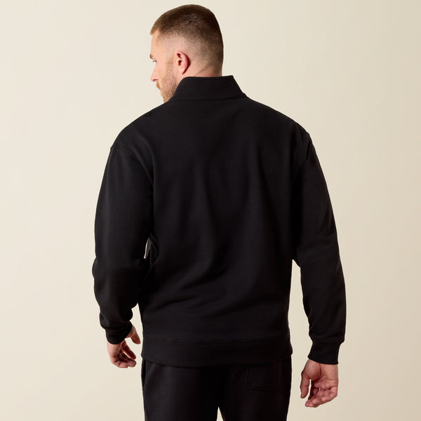 Load image into Gallery viewer, Ariat Mens Core 1/4 Zip Sweater - Black
