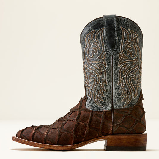 Ariat 11" Riverside Wide Square Toe Boot - Chocolate Bass Print
