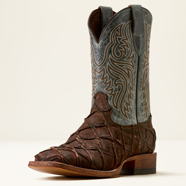 Load image into Gallery viewer, Ariat 11" Riverside Wide Square Toe Boot - Chocolate Bass Print
