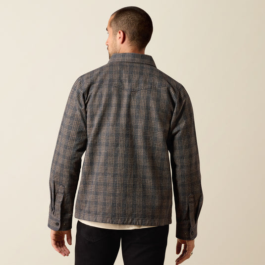 Ariat Mens Menswear Shirt Jacket - Kangaroo