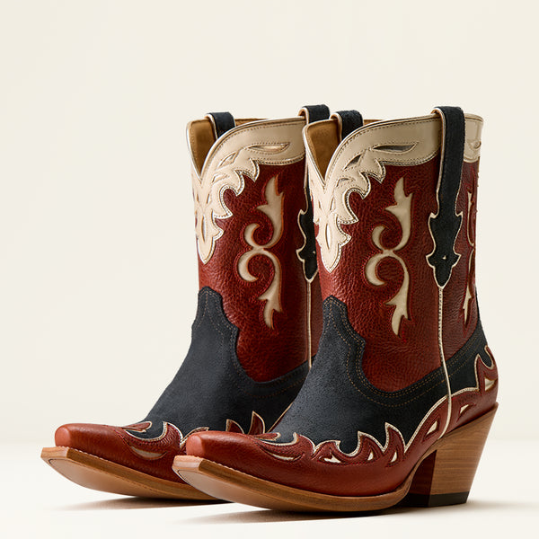 Load image into Gallery viewer, Ariat 8.5" Juanita X Toe Boot - Americana
