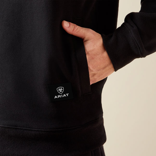 Load image into Gallery viewer, Ariat Mens Core 1/4 Zip Sweater - Black
