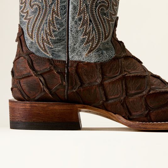 Ariat 11" Riverside Wide Square Toe Boot - Chocolate Bass Print