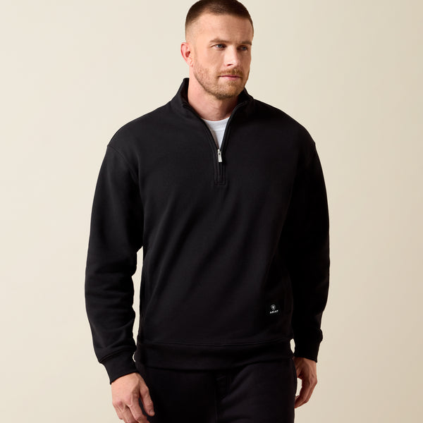 Load image into Gallery viewer, Ariat Mens Core 1/4 Zip Sweater - Black

