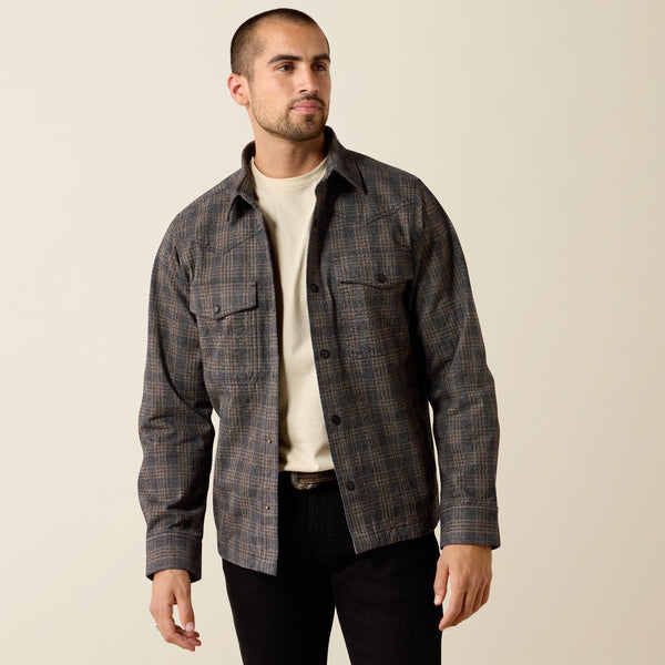 Load image into Gallery viewer, Ariat Mens Menswear Shirt Jacket - Kangaroo
