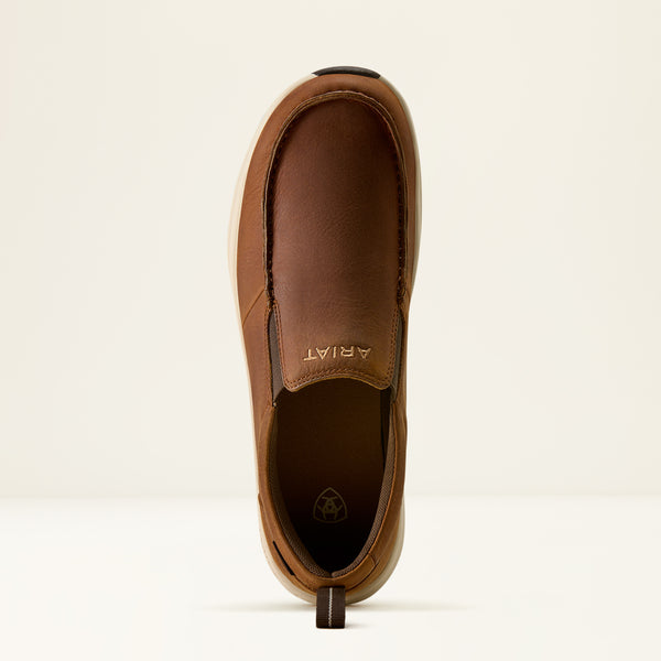 Load image into Gallery viewer, Ariat Men's Buckeye Slip On Waterproof Shoe - Tan Bark
