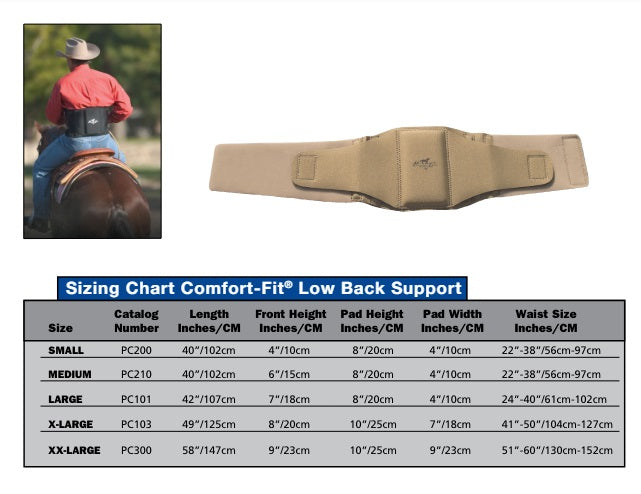 Load image into Gallery viewer, Professional's Choice Comfort-Fit Low Back Support Back Brace
