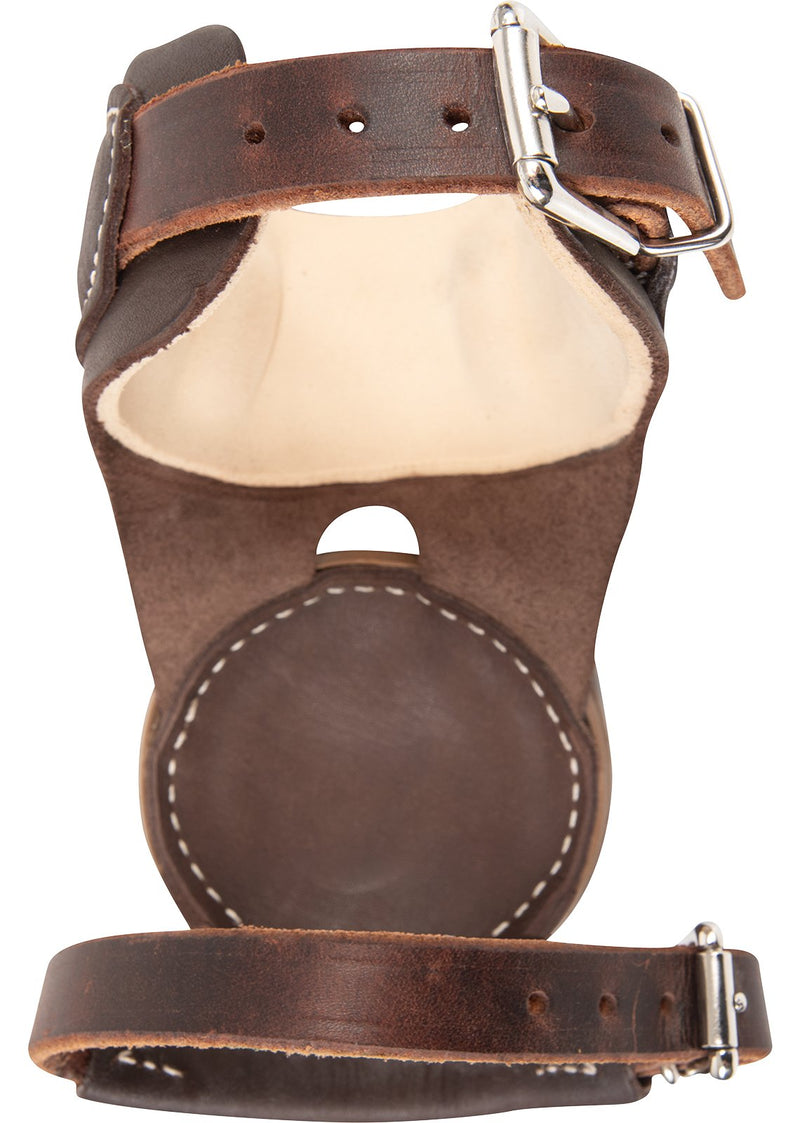 Load image into Gallery viewer, Classic Equine Pro Reiner Buckle Skid Boots - Chocolate
