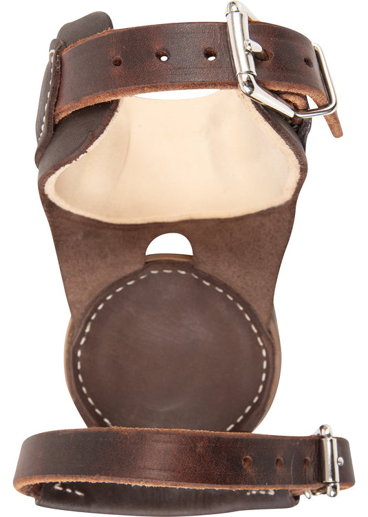 Classic Equine Pro Reiner Buckle Skid Boots - Chocolate