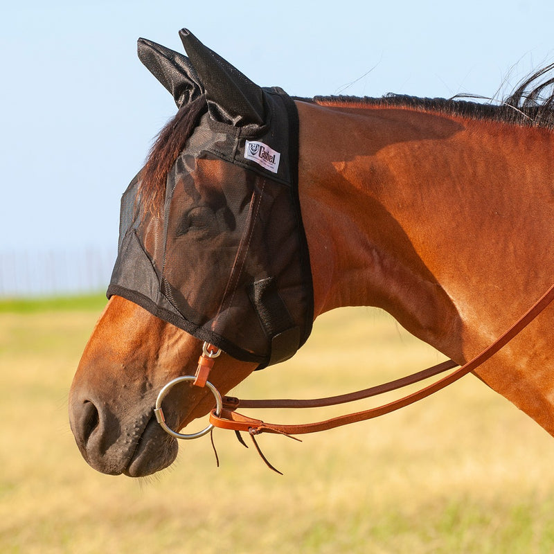 Load image into Gallery viewer, Cashel Quiet Ride Fly Mask - Black
