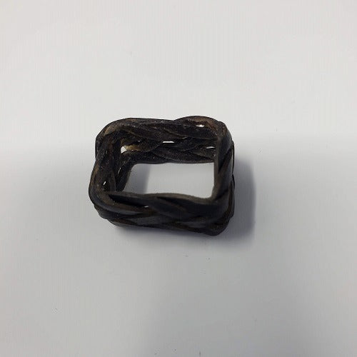 Load image into Gallery viewer, Rawhide Rectangle Scarf Slide
