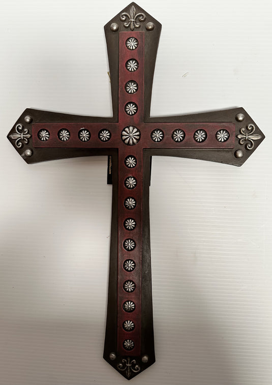 Wall Cross - Red