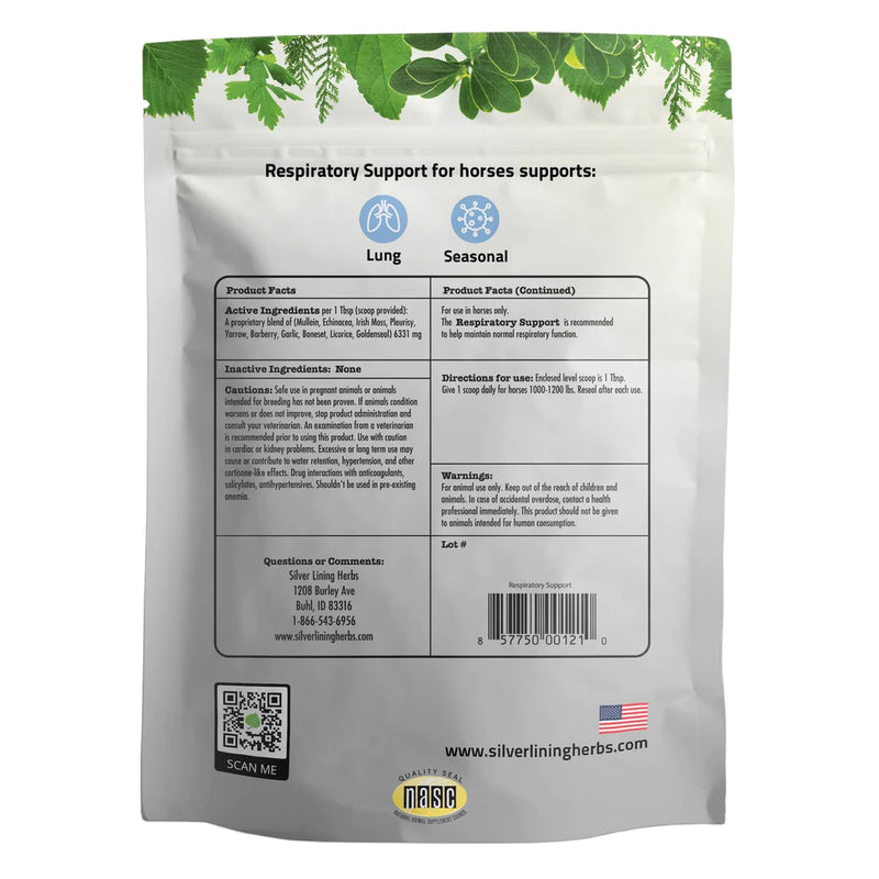 Load image into Gallery viewer, Silver Lining Respiratory Support for Horses - 1 LB
