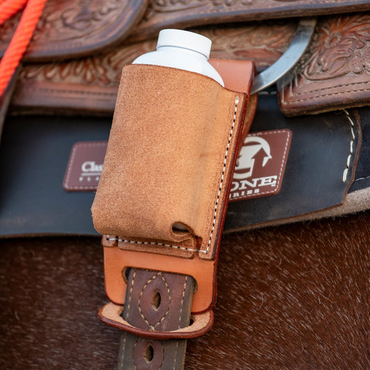 Martin Saddlery Natural Roughout Rope Powder Holder