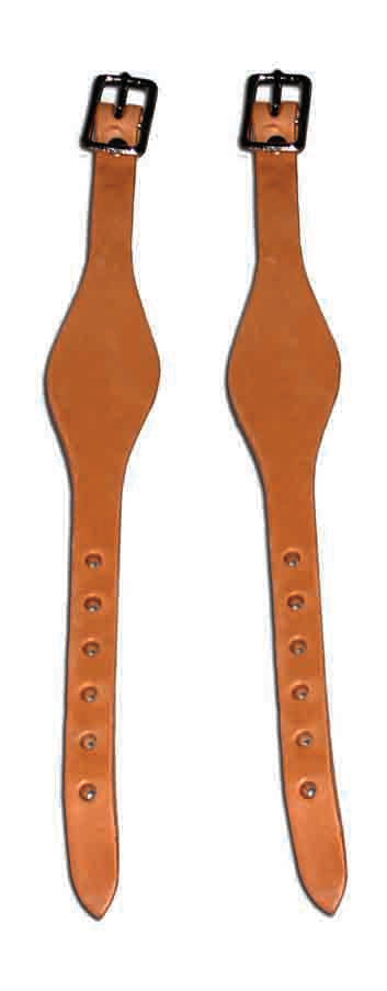 Berlin Wide Skirting Leather Stirrup Hobbles