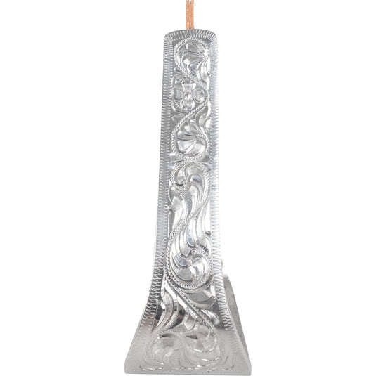 Cashel Engraved Slanted Stirrups - 2.5"x4"