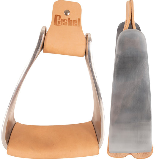 Cashel Smooth Slanted Stirrups - 2.5"x5.5"