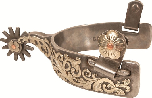 Classic Equine Performance Horse Scroll Spurs