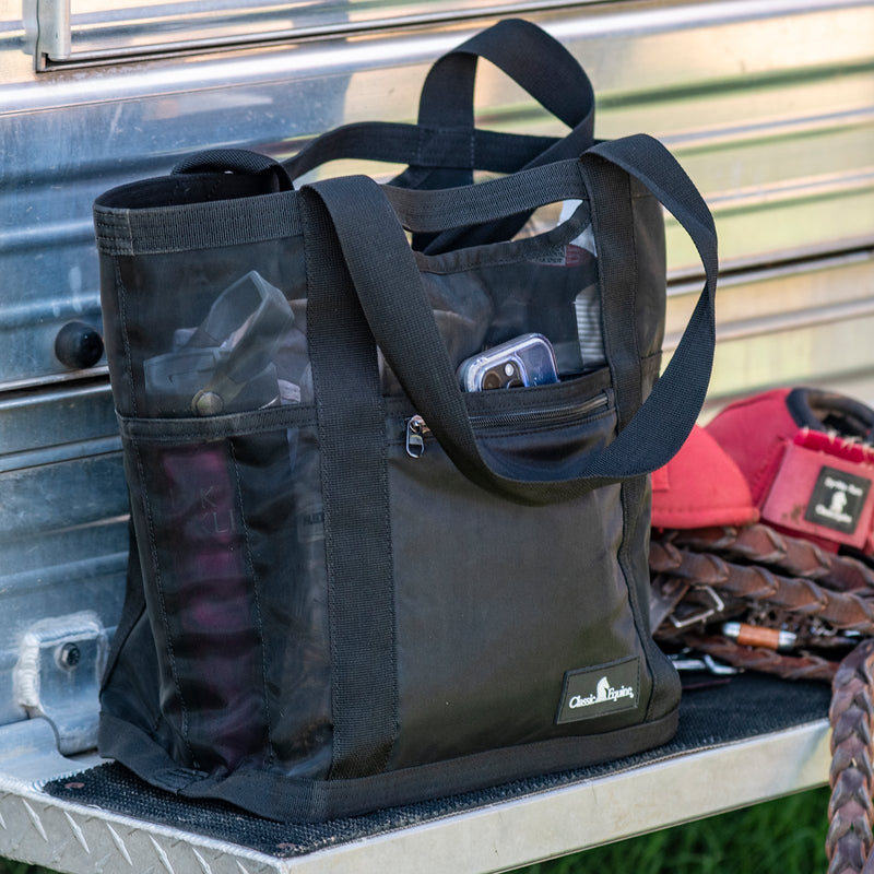 Load image into Gallery viewer, Classic Equine Arena Ready Bag - Black
