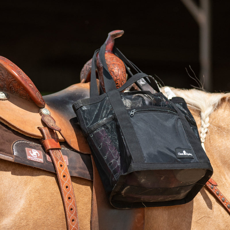 Load image into Gallery viewer, Classic Equine Arena Ready Bag - Black
