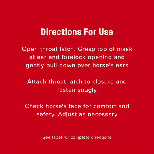 Farnam SuperMask II Fly Mask