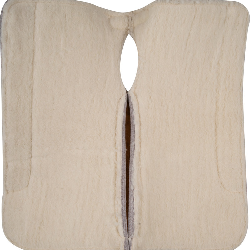 Load image into Gallery viewer, Classic Equine Orthopedic Felt / Fleece Saddle Pad - 3/4" - 31X32
