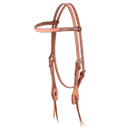 Martin Browband Roughout Headstall - Natural
