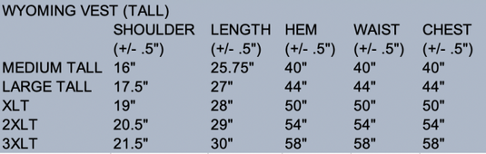 Wyoming Traders Wyoming Wool Vest - Black