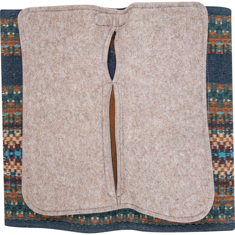 Load image into Gallery viewer, Classic Equine Zone Blanket Top Wool Saddle Pad - 3/4"
